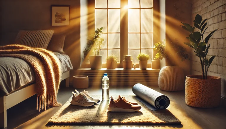 가벼운 운동으로 체온 올리기