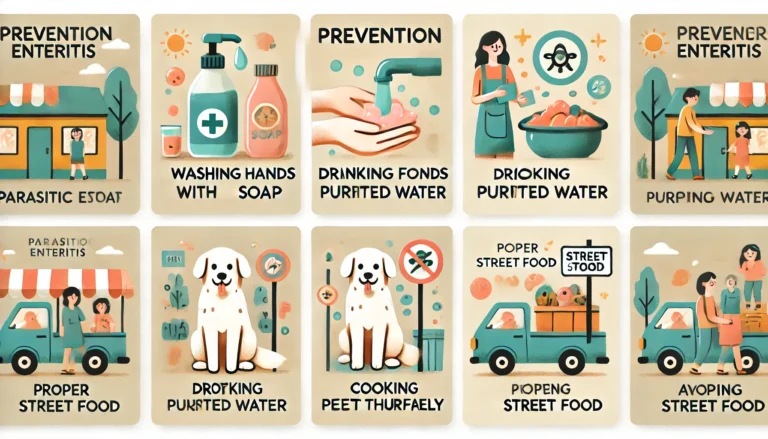 기생충성 장염 예방 방법