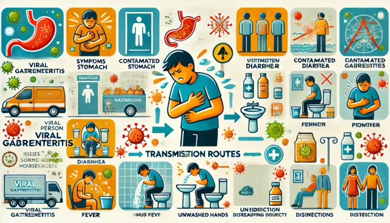 바이러스성 장염의 주요 증상과 감염 경로