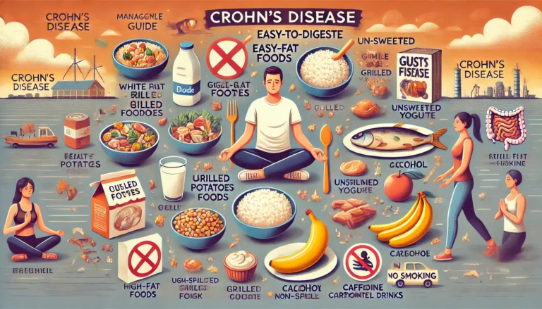 크론병 관리를 위한 생활 팁