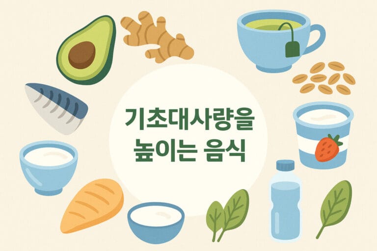 기초대사량을 높이는 음식