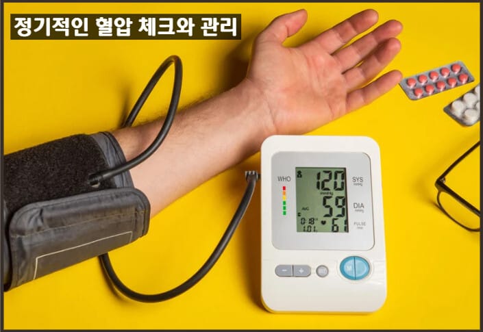 정기적인 혈압 체크와 관리