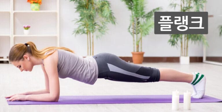 플랭크(Plank) – 코어 안정성 강화
